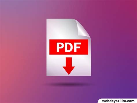 pdf nasıl gönderilir